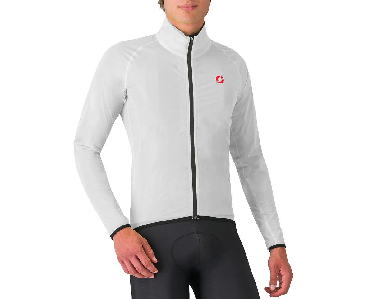 Castelli Squall Shell Jacket (Silver Grey/Black) (M)